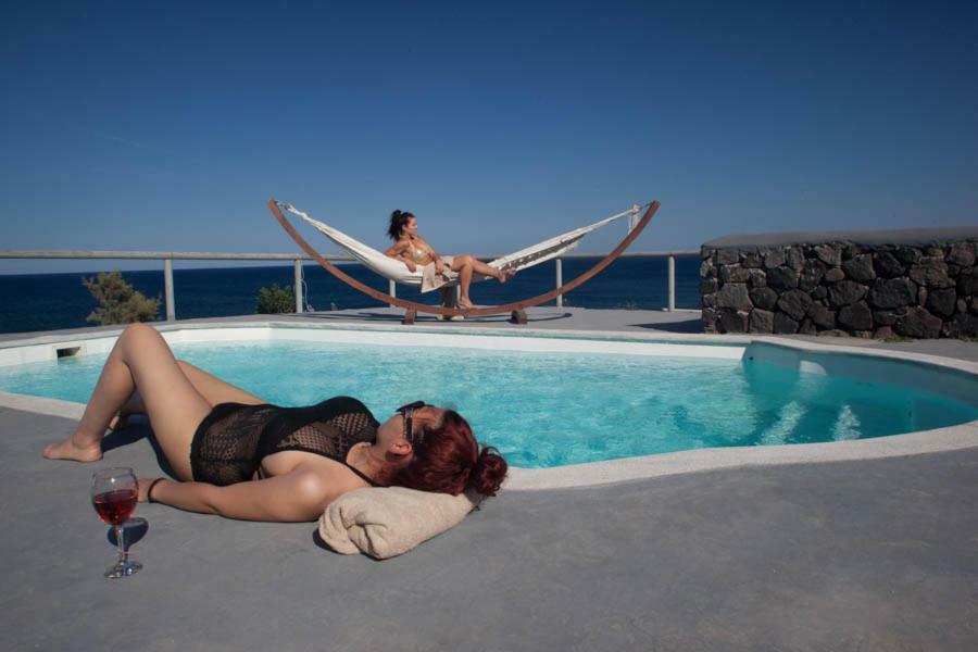 Abelomilos Exclusive Villa Imerovígli Eksteriør bilde